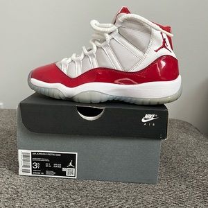 Air Jordan 11 Retro (Cherry Reds) Grade School